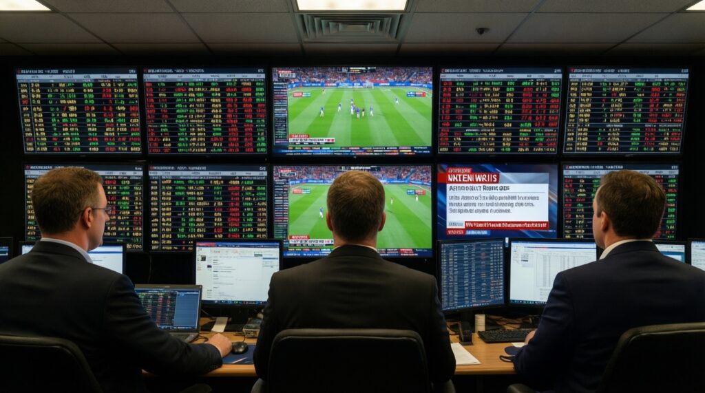Букмекеры и футбол: как ставки влияют на честность и восприятие матчей - иллюстрация