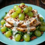 Салат «Тиффани» с курицей и виноградом: классический рецепт и лёгкие варианты